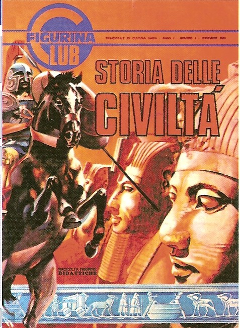 ed.BAGGIOLI 1972 figurina STORIA D'ITALIA n.200 